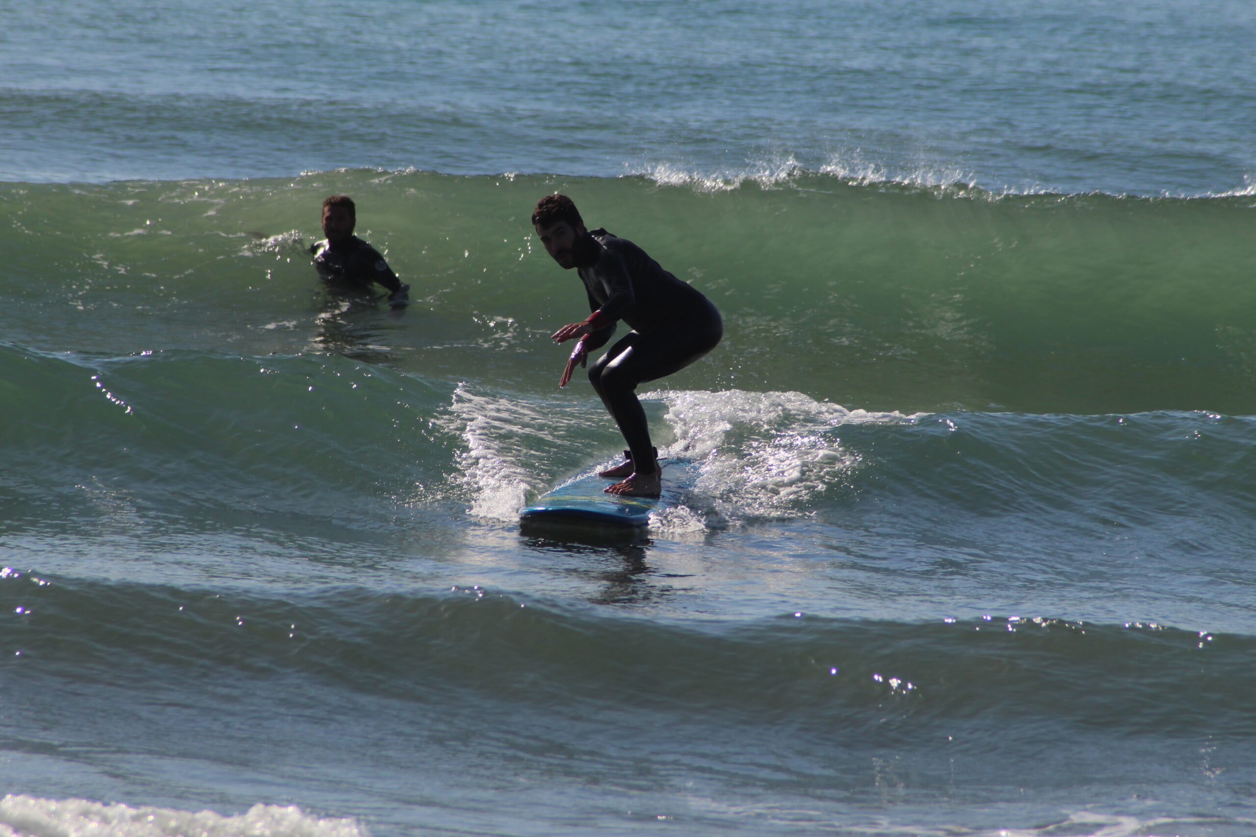 Clase de surf en galicia